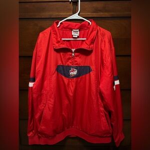Vintage Iowa State Cyclones Windbreaker Jacket Size Large